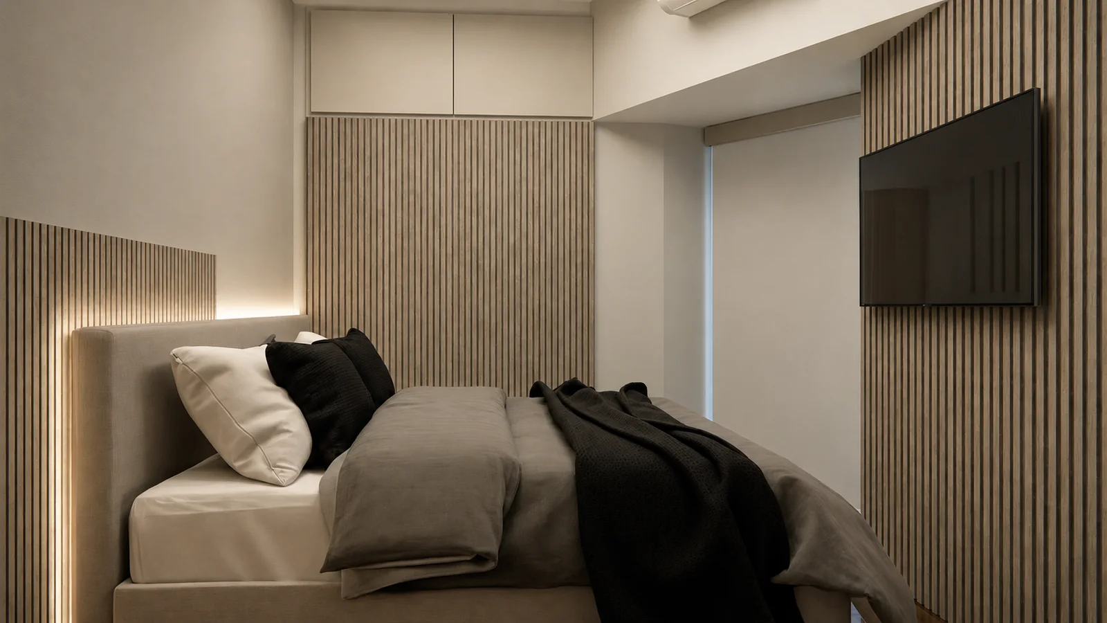 Dormitorio a medida diseñado por Mercado Amor